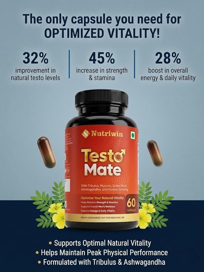 TestoMate Men’s Wellness Capsules
